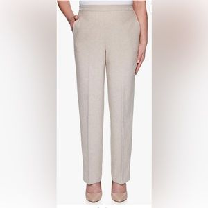 ❤️ Alfred Dunner Petite Almond Nantucket Proportioned Short Pants Size 1…